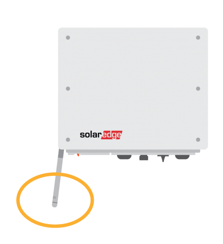 SolarEdge met antenne